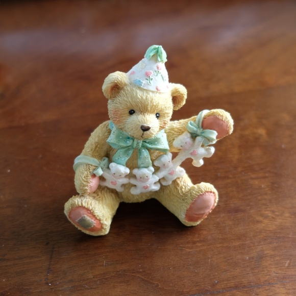 Cherished Teddies Other - Cherished Ted Age 4 "Unfolding Happy Wishes 4 You"